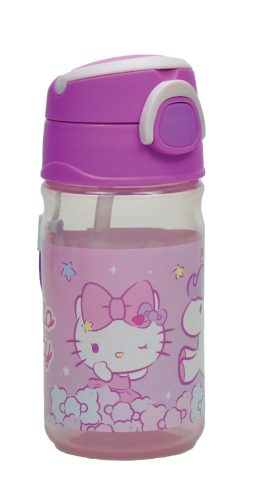Hello Kitty Unicorn plastic sticlă de apă cu agățătoare 350 ml