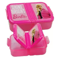   Barbie Shine Bright cutie de prânz cu mai multe compartimente, cutie de sandvișuri