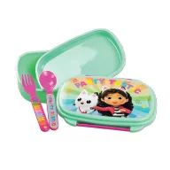   Gabby's Dollhouse Color Fade cutie de sandwich + set de tacâmuri