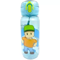 Stumble Guys All Day sticlă de plastic cu mâner 600 ml