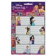  Prințesele Disney etichetă pentru caiet cu autocolante 16 buc
