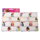 Prințesele Disney Spring etichetă caiet set de 16