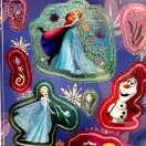 Disney Regatul de gheață Hug set de autocolante holografice