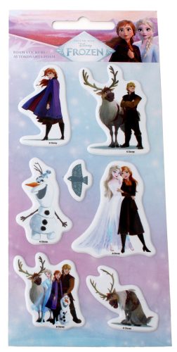 Disney Regatul de gheață Bird set de autocolante burete pufos