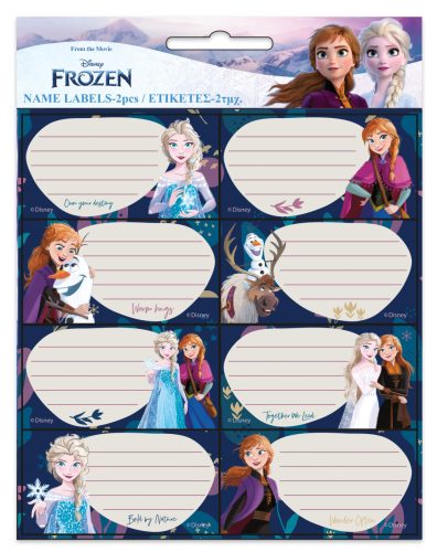 Disney Regatul de gheață Adventures etichete școlare 16 buc.