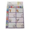 Disney Classics Babies etichetă caiet cu autocolant, set de 16
