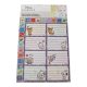 Disney Classics Babies etichetă caiet cu autocolant, set de 16