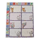 Disney Classics Babies etichetă caiet cu autocolant, set de 16