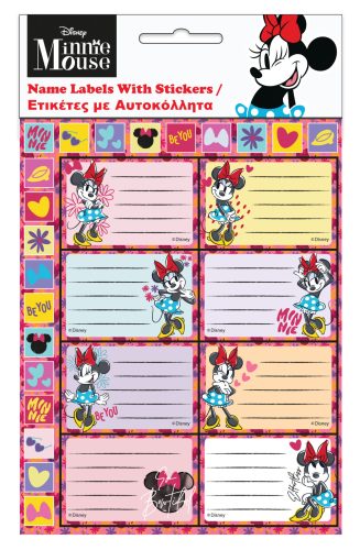 Disney Minnie Wink etichete școlare autocolante 16 bucăți