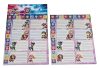 Patrula Cățelușilor Power Up etichetă caiet cu autocolant 16 buc