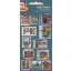 Paul Frank Monkey set autocolante din spumă pufoasă