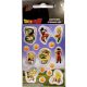 Dragon Ball Snake set de autocolante holografice