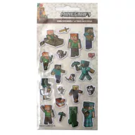 Minecraft Pixel Pals set autocolant din spumă pufoasă