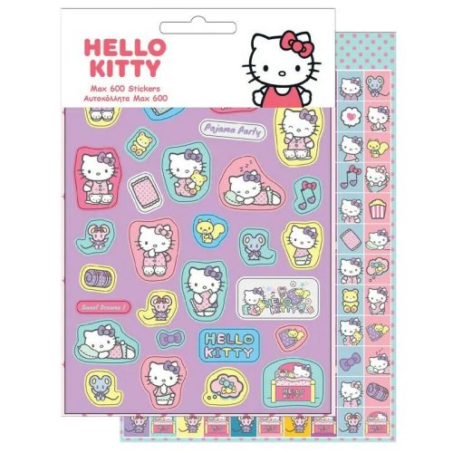 Hello Kitty Sweet Set de autocolante de 600 bucăți