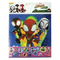   Omul Păianjen Spidey Dino-Webs album de autocolante cu 50 de autocolante
