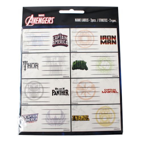 Avengers Heroes etichetă pentru caiet, pachet de 16