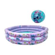   Patrula Cățelușilor Hawaiian Disney Lilo și Stitch, Câinele Stea Set de Piscină cu 3 Inele și Minge de Plajă pentru Copii