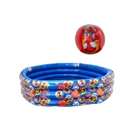  Omul Păianjen Spidey Friends Set de piscină și minge de plajă cu 3 inele pentru copii
