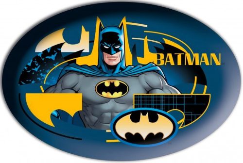 Batman Logo pernă formă, pernă decorativă 27x40 cm