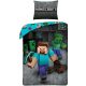 Minecraft Lenjerie de pat Miner 140×200cm, 70×90 cm