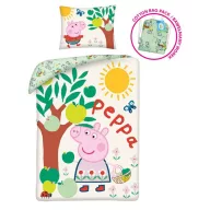 Purcelușa Peppa Tree Husă de pat 140×200cm, 70×90 cm