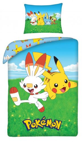 Pokémon Lenjerie de pat Field 140×200cm, 70×90 cm