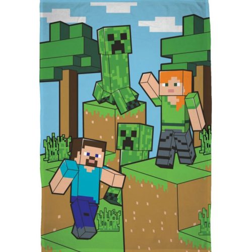 Minecraft Encounter pătură din polar 100x150cm