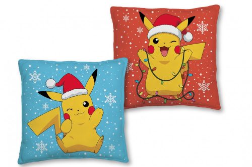 Pokémon Pernă de Crăciun, pernă decorativă 40x40 cm