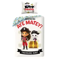   Gabby's Dollhouse Treasure Hunt set lenjerie de pat 140×200cm, 70×90 cm
