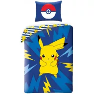 Pokémon Pika-Power husa pentru pat 140×200cm, 70×90 cm