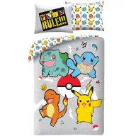   Pokémon Rule! set de lenjerie 140×200cm, 70×90 cm microfibră