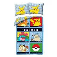   Pokémon Ready for Battle set de lenjerie de pat 140×200cm, 70×90 cm