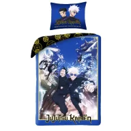   Jujutsu Kaisen Blue Energy set de lenjerie 140×200cm, 70x90 cm microfibră