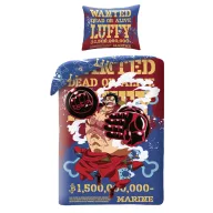   One Piece Wanted set de lenjerie de pat 140×200cm, 70×90 cm microfibră
