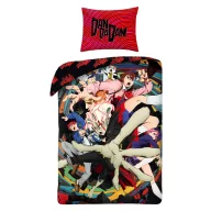   Dan Da Dan Chaos husa de pat 140×200cm, 70×90 cm microfibra