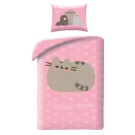   Pusheen Loaf You set de lenjerie de pat 140×200cm, 70×90 cm microfibră