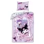 Hello Kitty Kuromi Chaos husa de pat 140×200cm, 70×90 cm microfibră