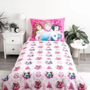 Prințesele Disney Heart set de lenjerie 140×200cm, 70×90 cm