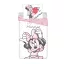 Disney Minnie White lenjerie de pat 140×200cm, 70×90 cm