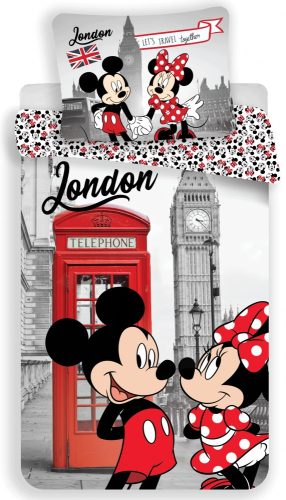 Disney Minnie  London lenjerie de pat 140×200cm, 70×90 cm