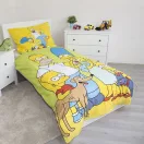 Familia Simpson set de lenjerie de pat 140×200cm, 70×90 cm