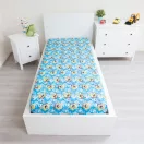 SpongeBob Blue cearșaf elastic 90x200 cm