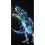 Dinozaur Prosop de baie neon, prosop de plajă 70*140cm