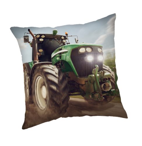 Tractor Green față de pernă 45x45 cm