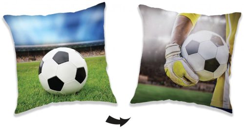 Fotbal pernă, pernă decorativă 40x40 cm.