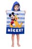 Disney Mickey Stripe prosop de plajă poncho 50x115cm