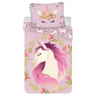 Unicorn set de lenjerie de pat 140×200cm, 70×90 cm