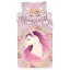 Unicorn set de lenjerie de pat 140×200cm, 70×90 cm