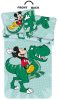 Disney Mickey Dino Lenjerie de pat pentru copii 100×135cm, 40×60 cm