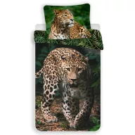 Leopard set de lenjerie de pat 140×200cm, 70×90 cm